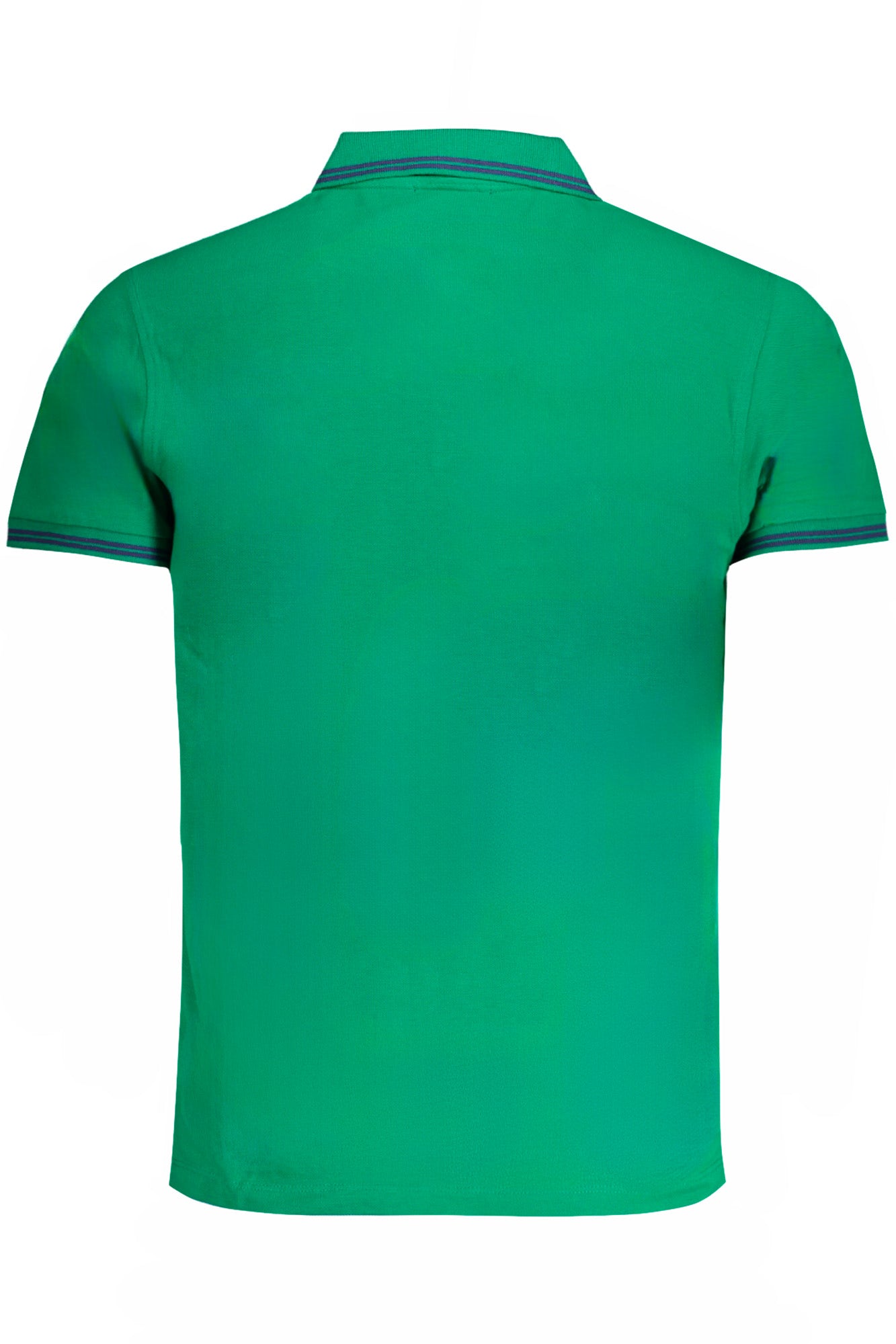 CAVALLI CLASS MEN'S GREEN SHORT SLEEVE POLO SHIRT