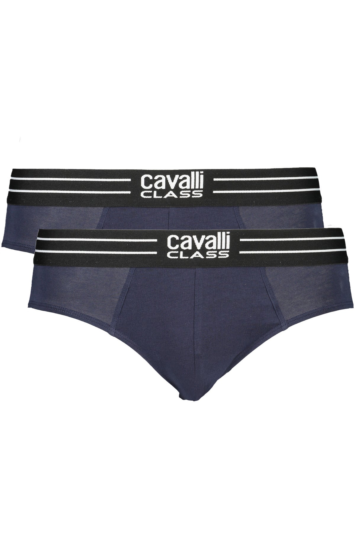 CAVALLI CLASS MEN'S BLUE BRIEFS