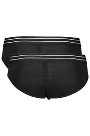 CAVALLI CLASS MEN'S BLACK BRIEFS