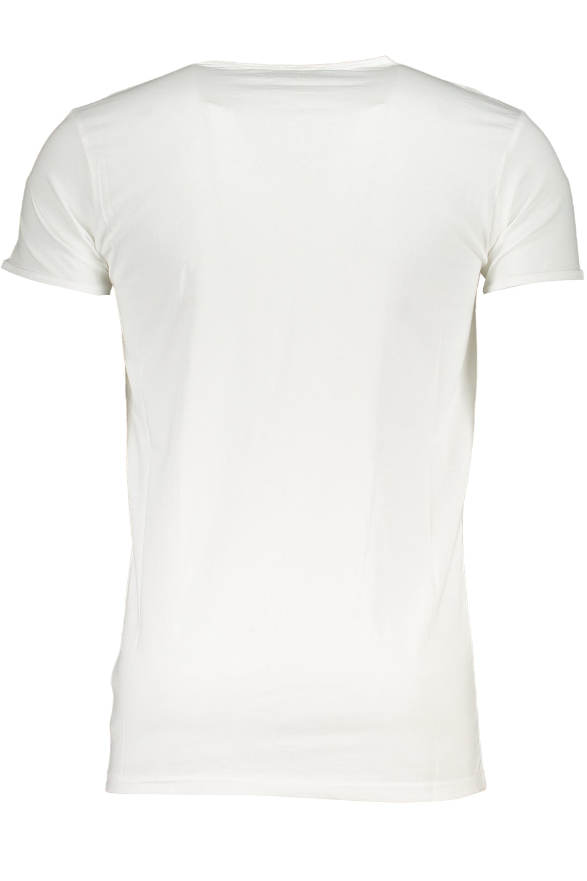 MEN'S WHITE CAVALLI CLASS SHORT SLEEVE T-SHIRT