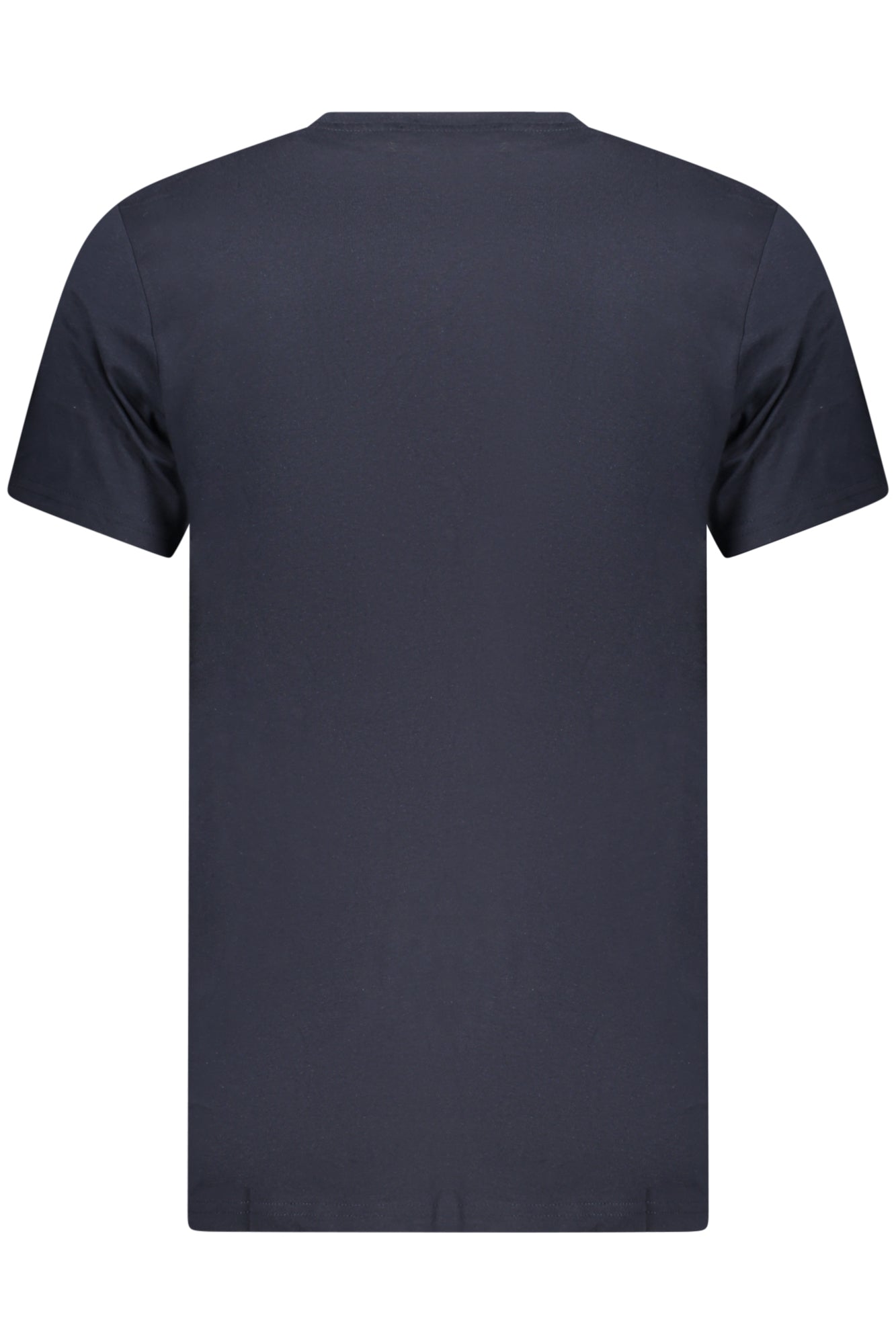 T-SHIRT EM ALGODÃO CAVALLI CLASS HOMEM AZUL