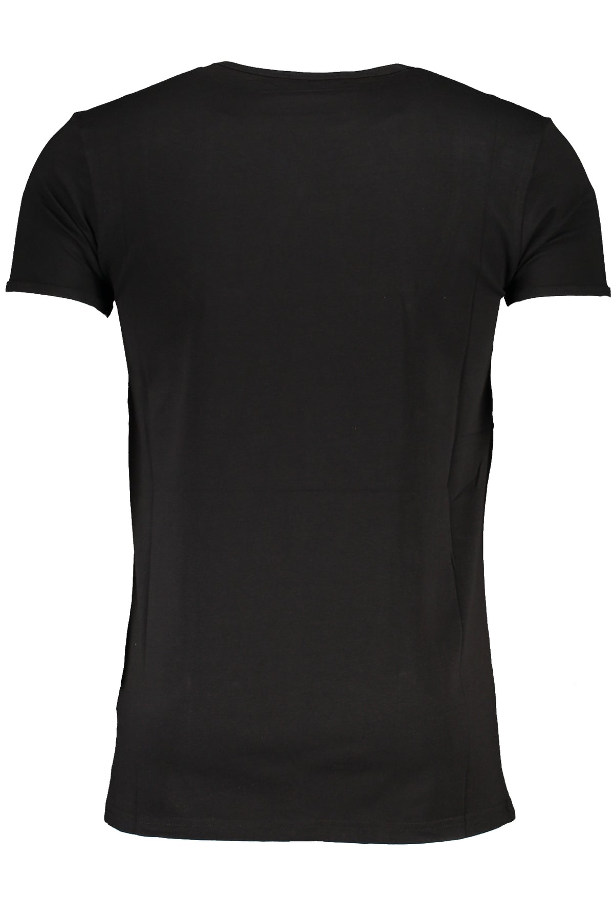 MEN'S BLACK ROBERTO CAVALLI CLASS SHORT-SLEEVED T-SHIRT