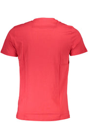 MEN'S CLASS CAVALLI SHORT SLEEVE T-SHIRT RED