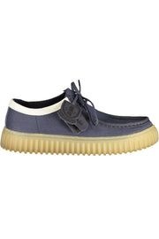 CLÁSSICA COM ATACADORES CLARKS HOMEM AZUL
