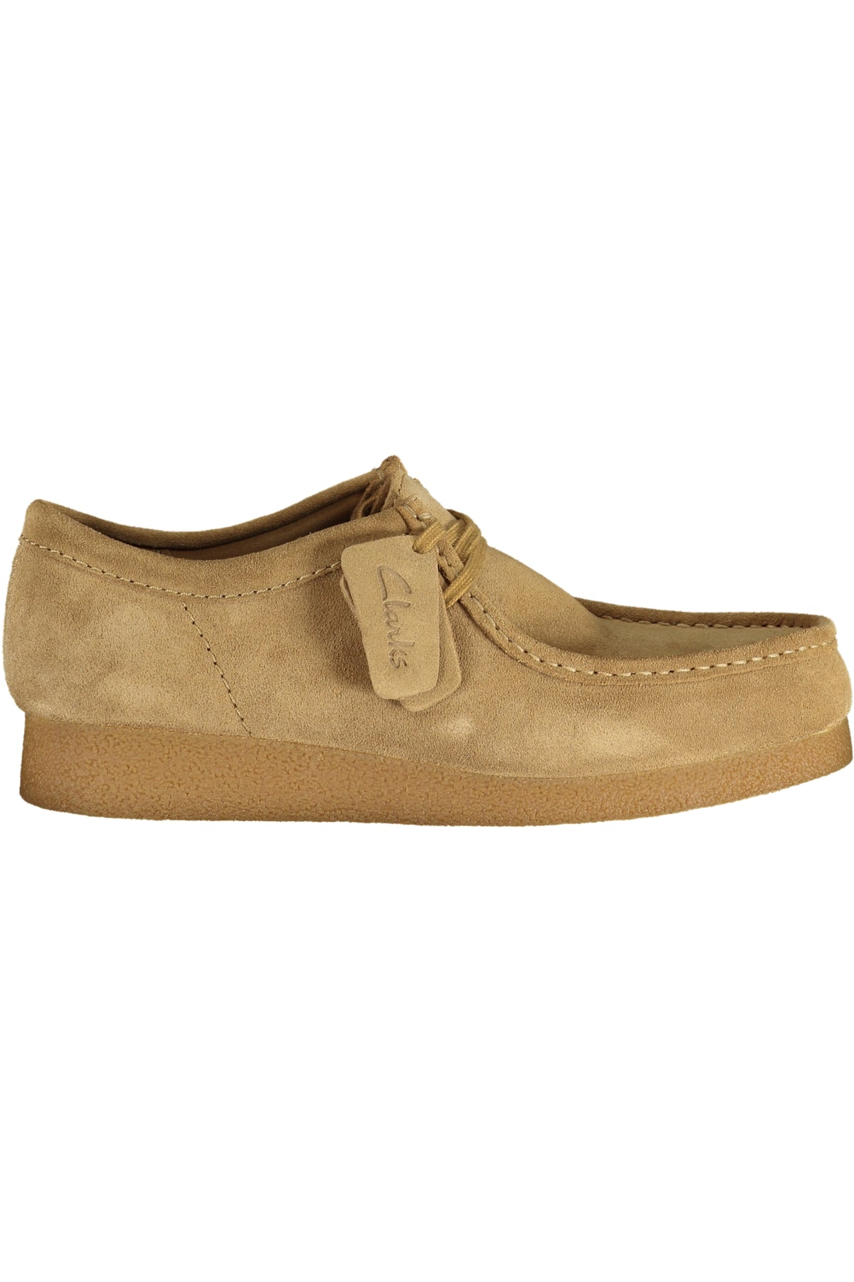 SAPATILHAS COM ATACADORES CLARKS HOMEM BEGES
