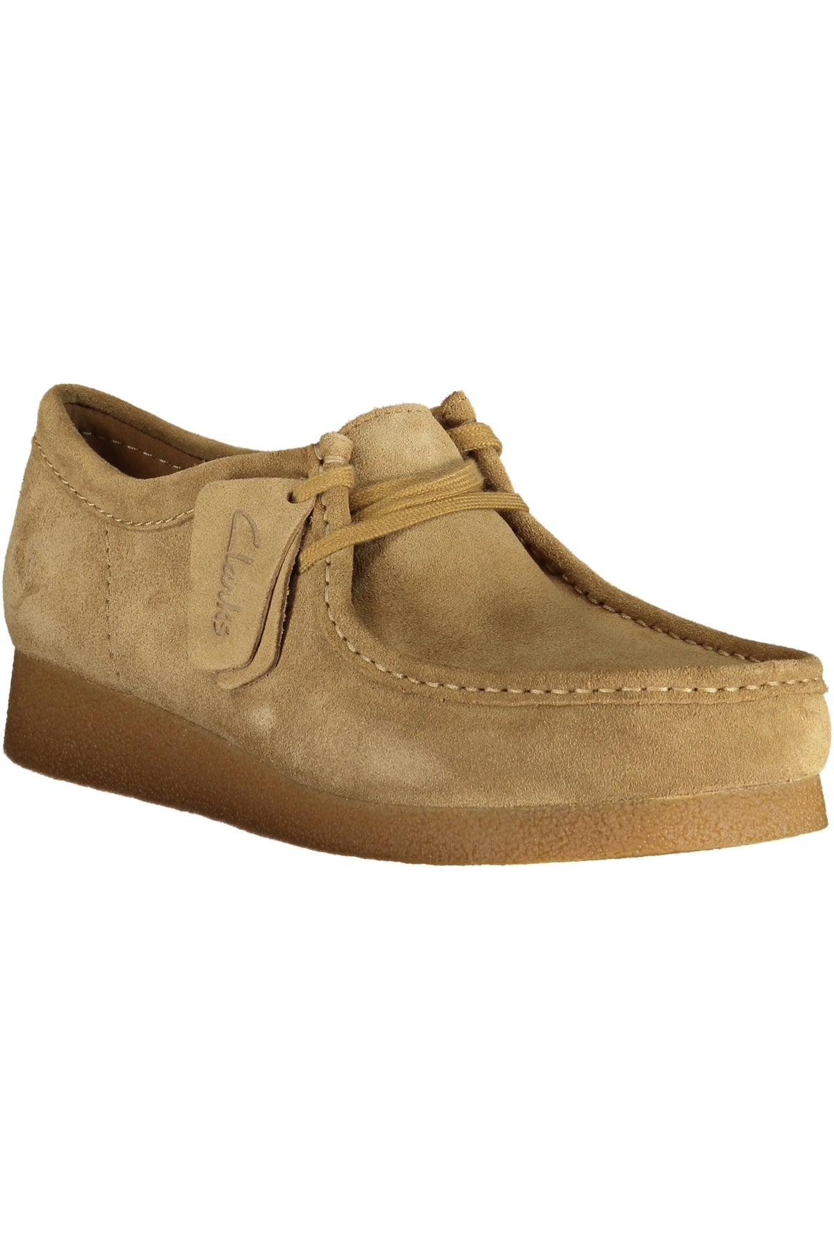 SAPATILHAS COM ATACADORES CLARKS HOMEM BEGES