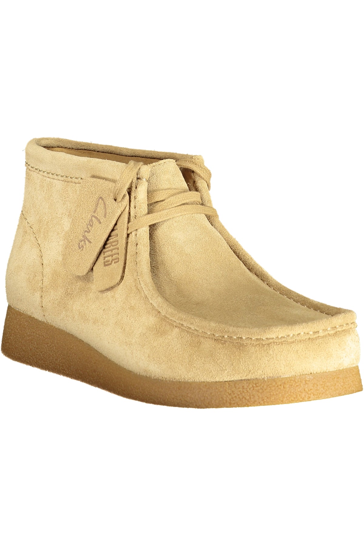SAPATILHAS COM ATACADORES CLARKS HOMEM BEGES