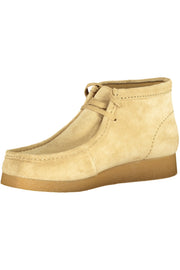 SAPATILHAS COM ATACADORES CLARKS HOMEM BEGES