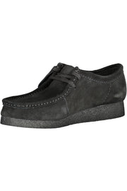 SAPATILHAS COM ATACADORES CLARKS HOMEM PRETAS