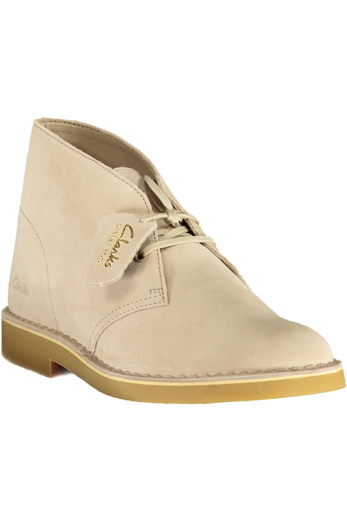 BOTINS COM ATACADORES CLARKS HOMEM BEGES