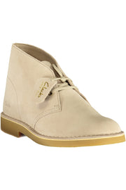 BOTINS COM ATACADORES CLARKS HOMEM BEGES