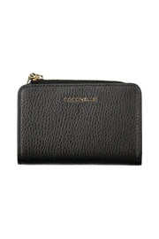 WOMEN'S BLACK COCCINELLE WALLET