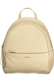 MOCHILA EM COURO COCCINELLE MULHER BEGE