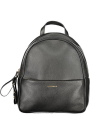 MOCHILA EM COURO COCCINELLE MULHER PRETA