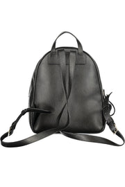 MOCHILA EM COURO COCCINELLE MULHER PRETA