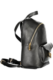 MOCHILA EM COURO COCCINELLE MULHER PRETA