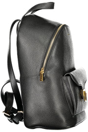 MOCHILA EM COURO COCCINELLE MULHER PRETA