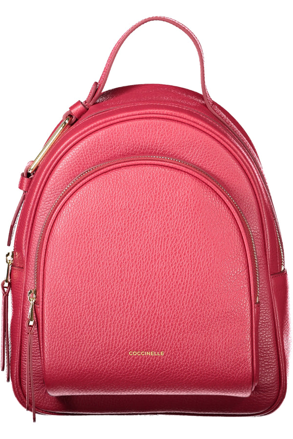 MOCHILA COCCINELLE VERMELHA PARA MULHER