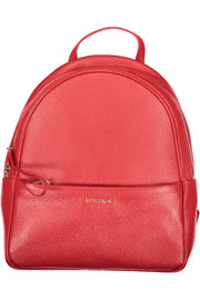 MOCHILA EM COURO COCCINELLE MULHER VERMELHA