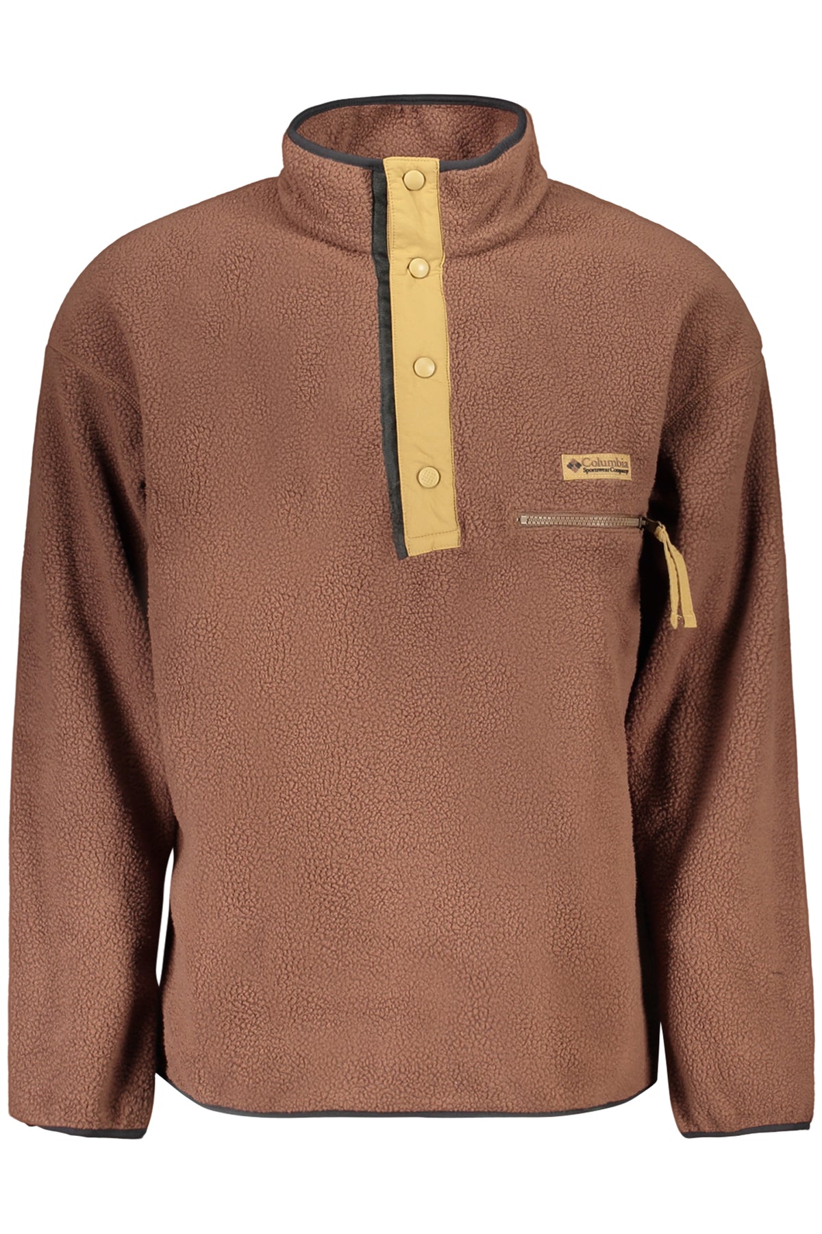SWEATSHIRT COM FECHO COLUMBIA HOMEM CASTANHA