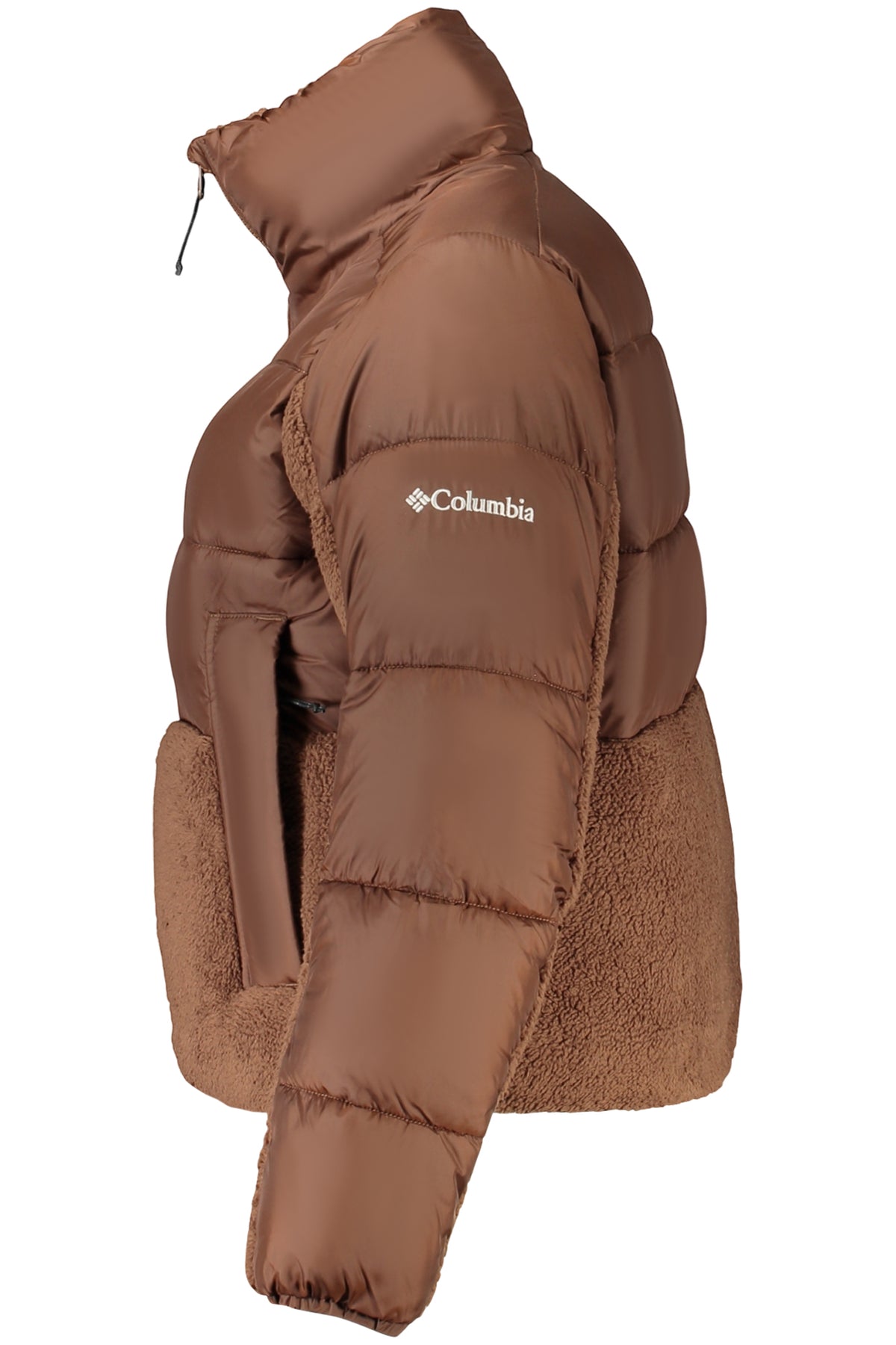 BLUSÃO COM FECHO COLUMBIA MULHER CASTANHO