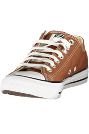 SAPATILHAS COM LOGÓTIPO CONVERSE MULHER CASTANHAS