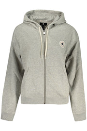 SWEATSHIRT EM ALGODÃO CONVERSE MULHER CINZENTA