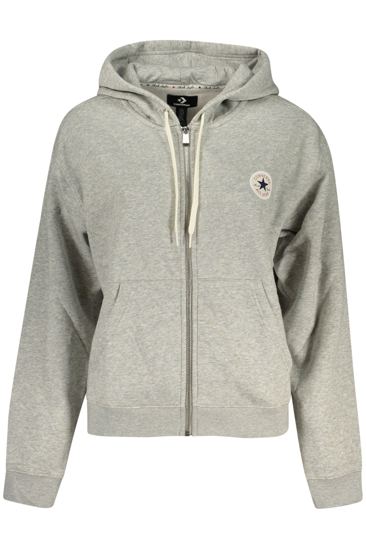 SWEATSHIRT EM ALGODÃO CONVERSE MULHER CINZENTA