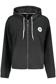 SWEATSHIRT EM ALGODÃO CONVERSE MULHER PRETA