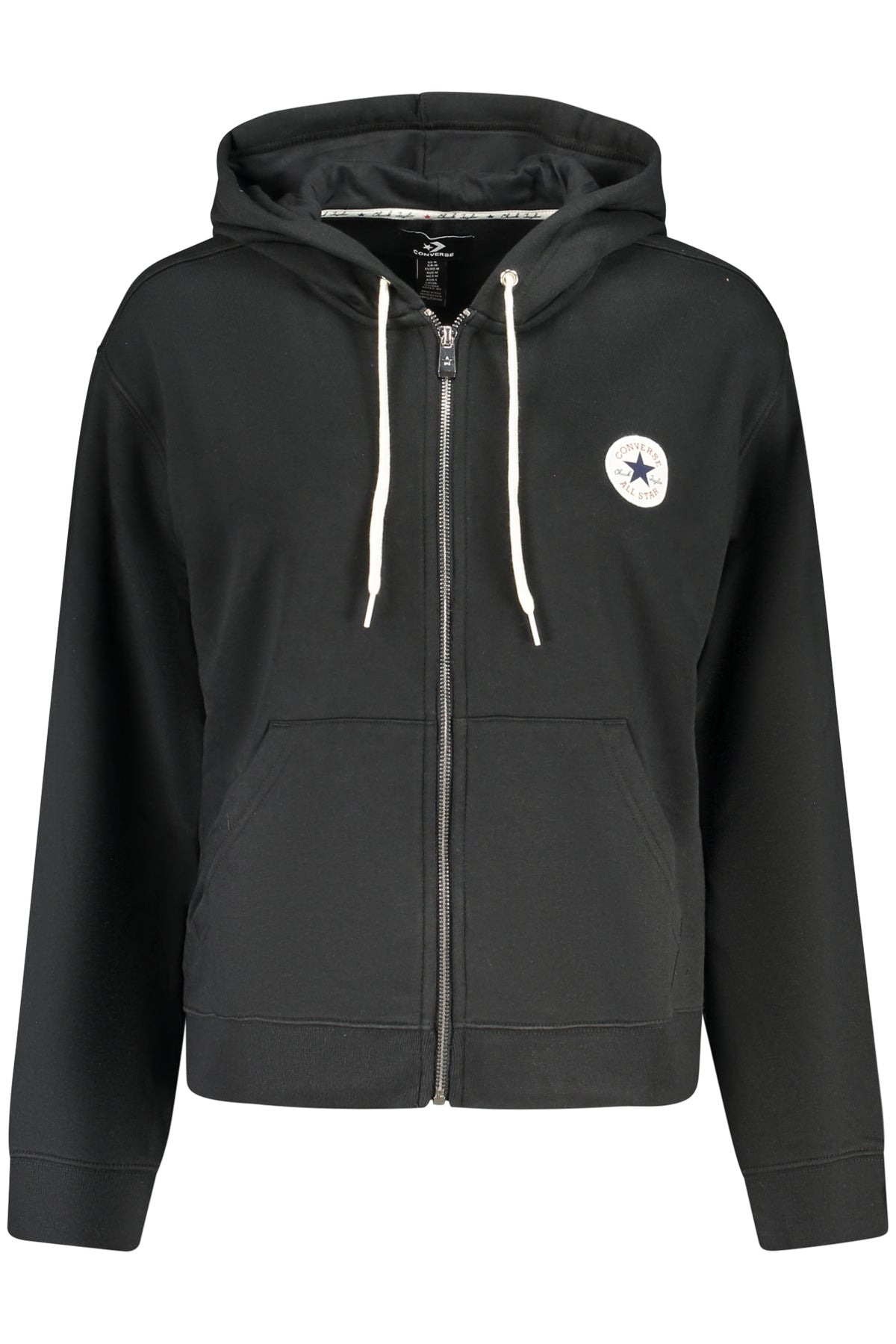 SWEATSHIRT EM ALGODÃO CONVERSE MULHER PRETA