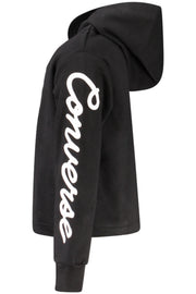 SWEATSHIRT EM ALGODÃO CONVERSE CRIANÇA PRETA