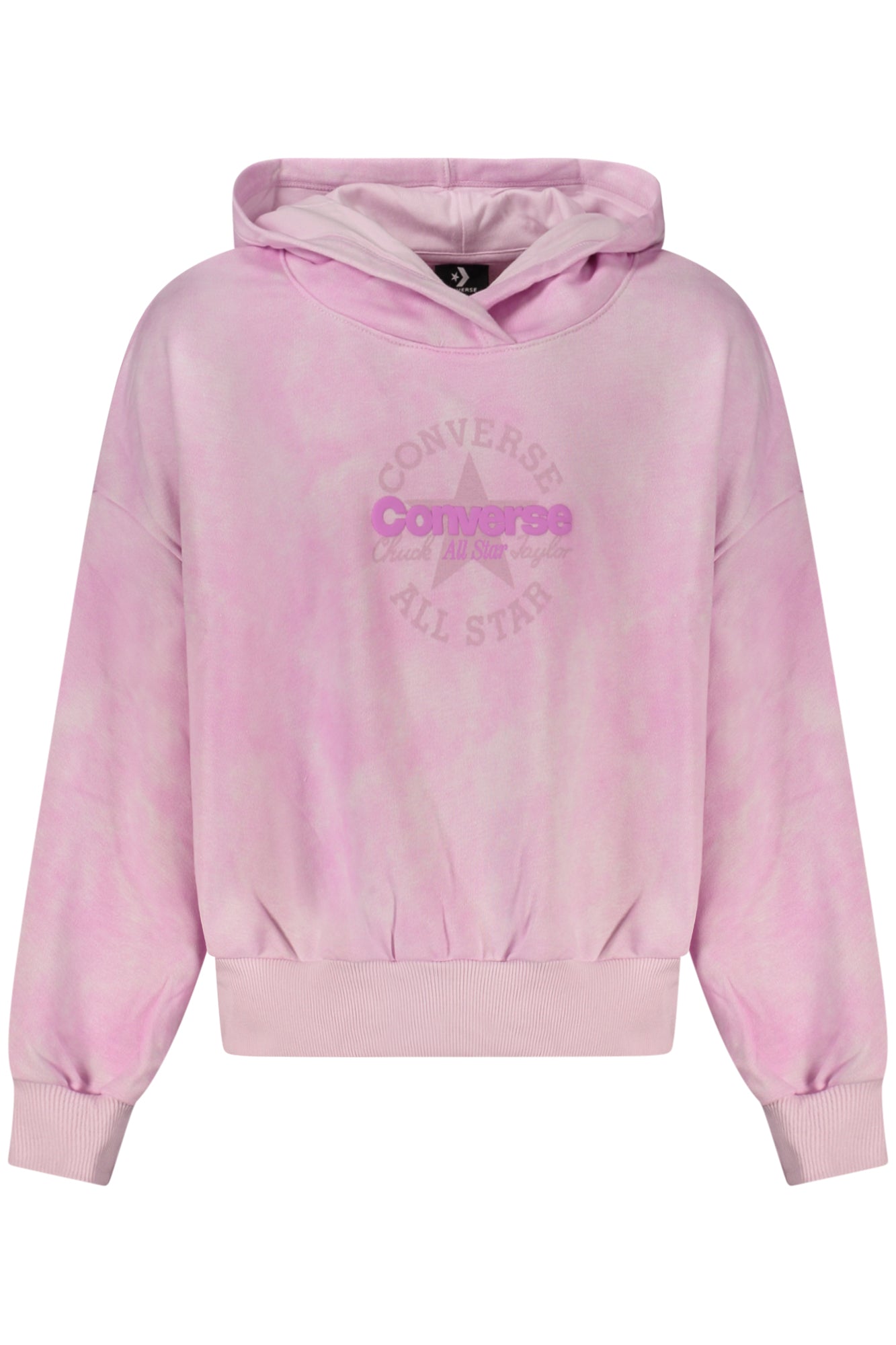 SWEATSHIRT EM ALGODÃO CONVERSE CRIANÇA ROSA