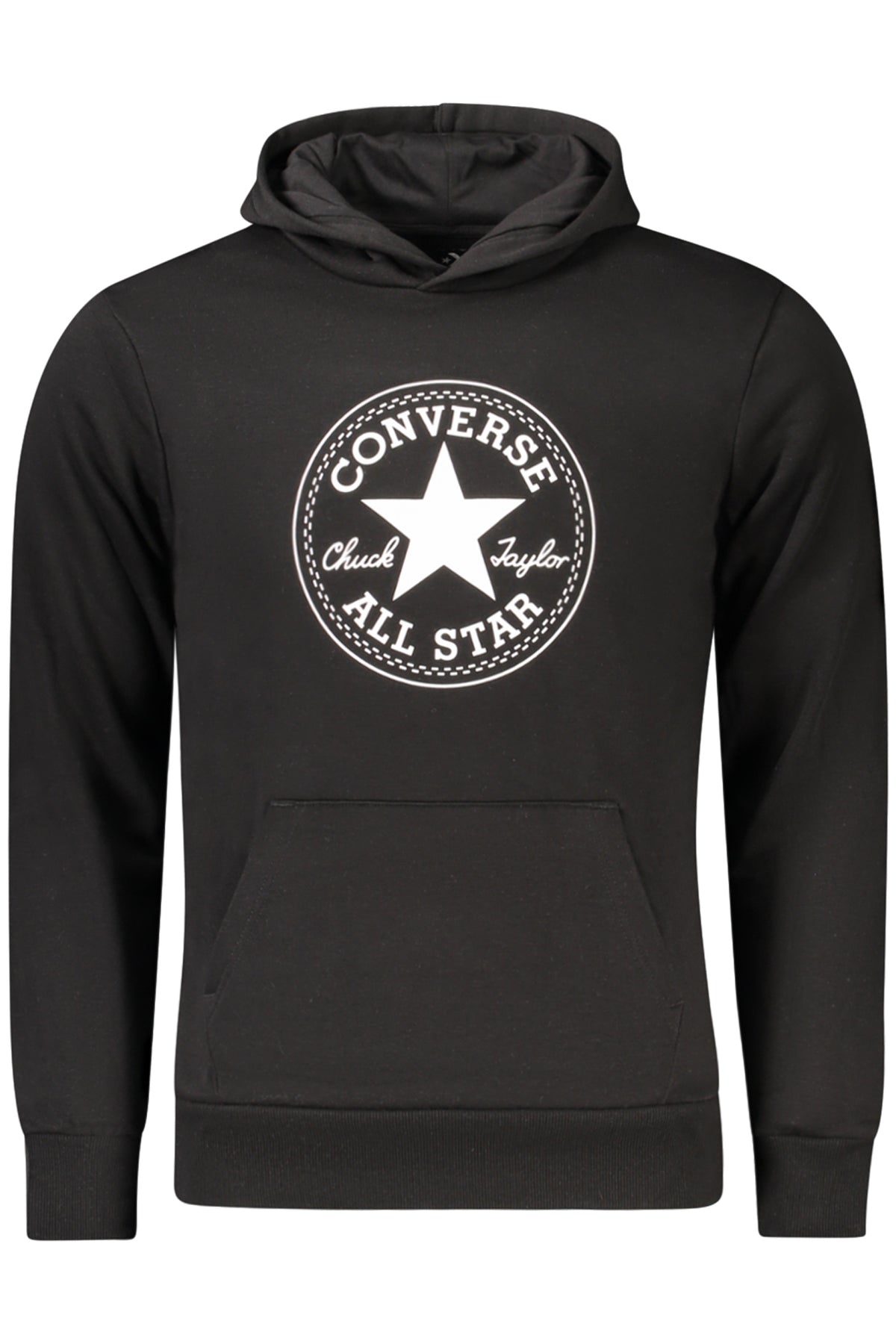 SWEATSHIRT EM ALGODÃO CONVERSE CRIANÇA PRETA