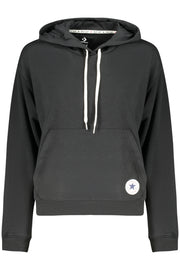 SWEATSHIRT EM ALGODÃO CONVERSE MULHER PRETA