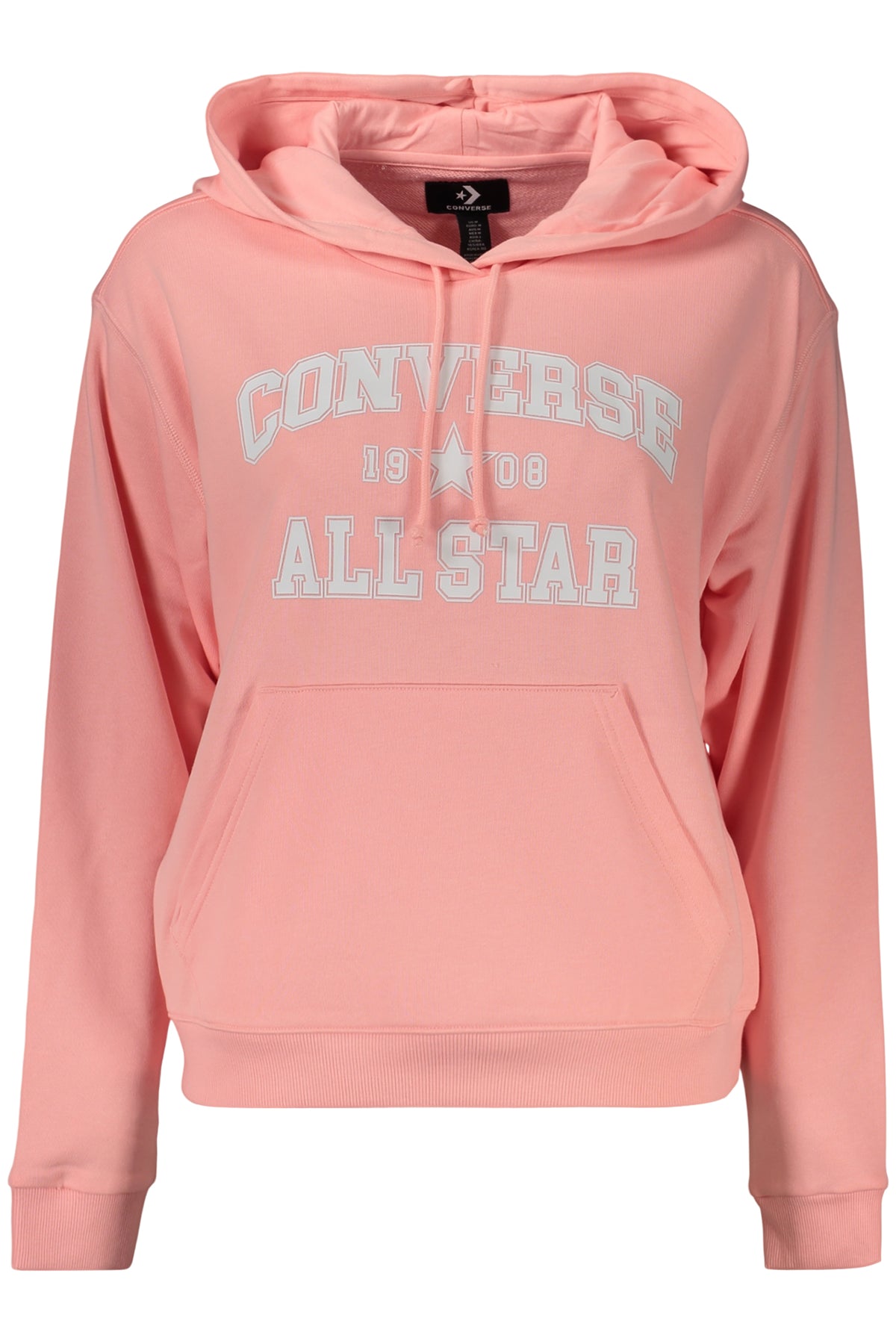 SWEATSHIRT EM ALGODÃO CONVERSE MULHER ROSA