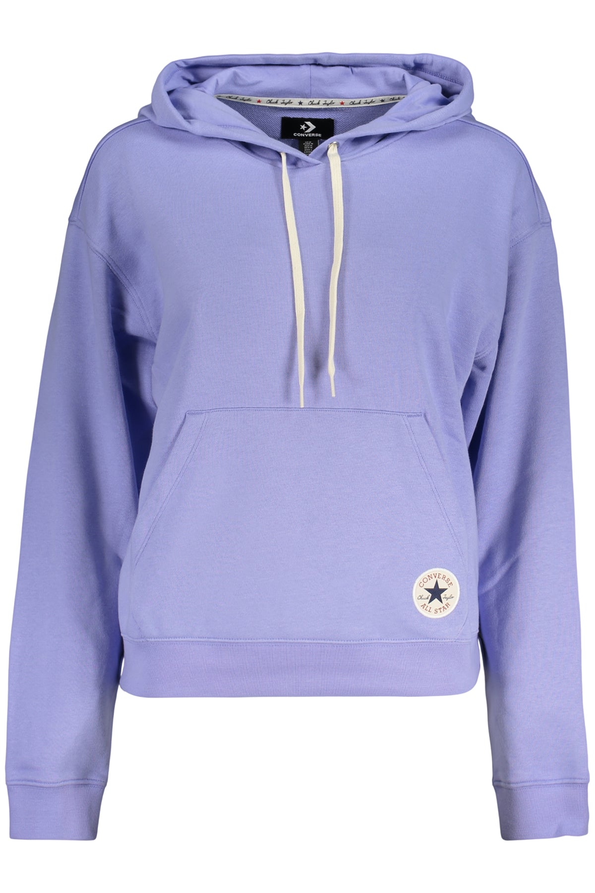 SWEATSHIRT COM CAPUZ CONVERSE MULHER ROXA