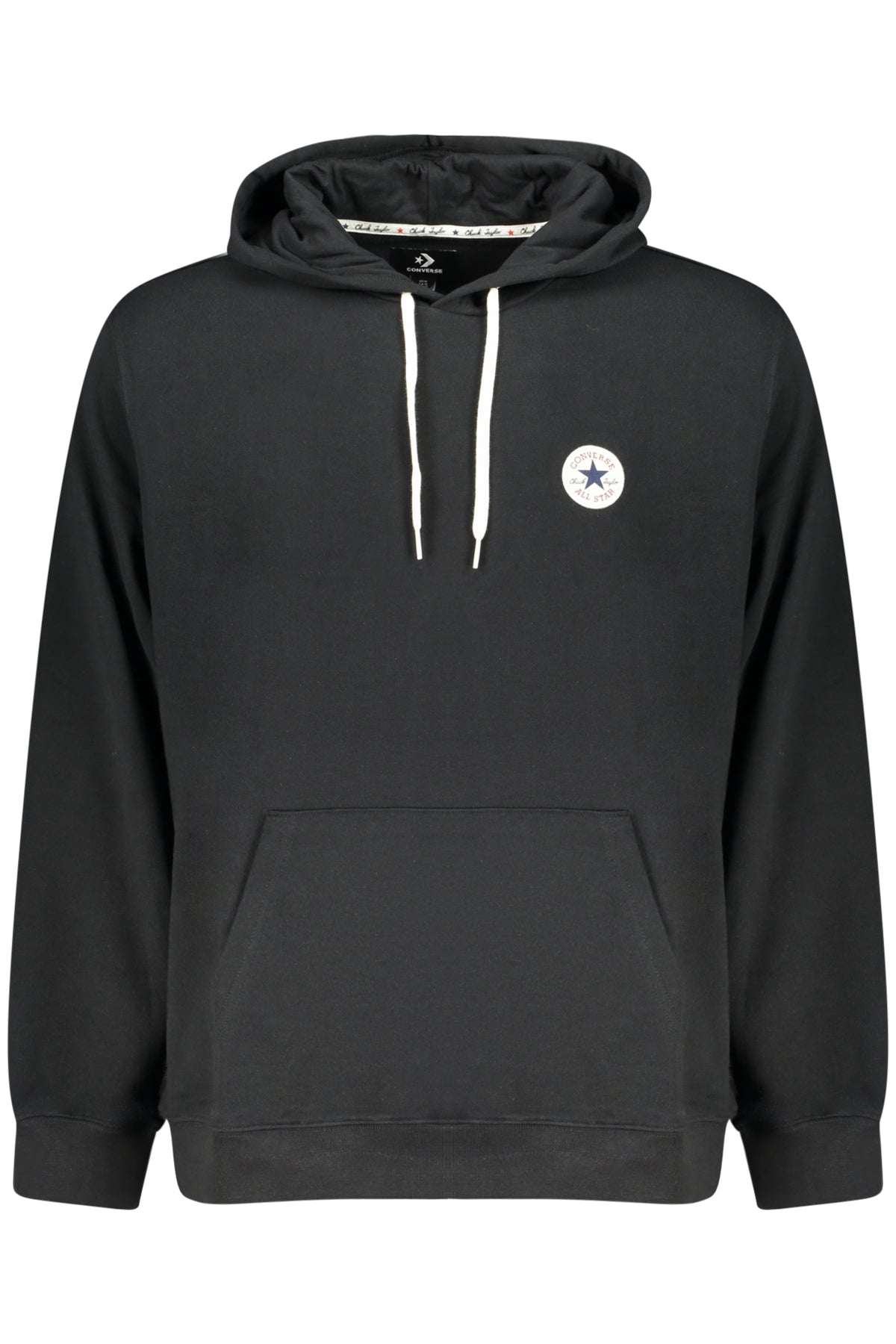 SWEATSHIRT EM ALGODÃO CONVERSE HOMEM PRETA