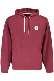 SWEATSHIRT EM ALGODÃO CONVERSE HOMEM VERMELHA