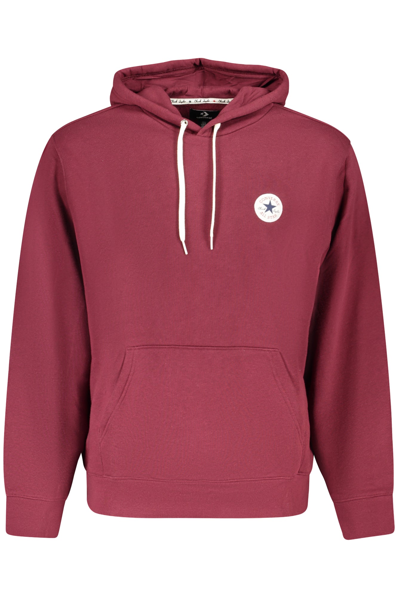 SWEATSHIRT EM ALGODÃO CONVERSE HOMEM VERMELHA