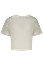 T-SHIRT EM ALGODÃO CONVERSE CRIANÇA BRANCA