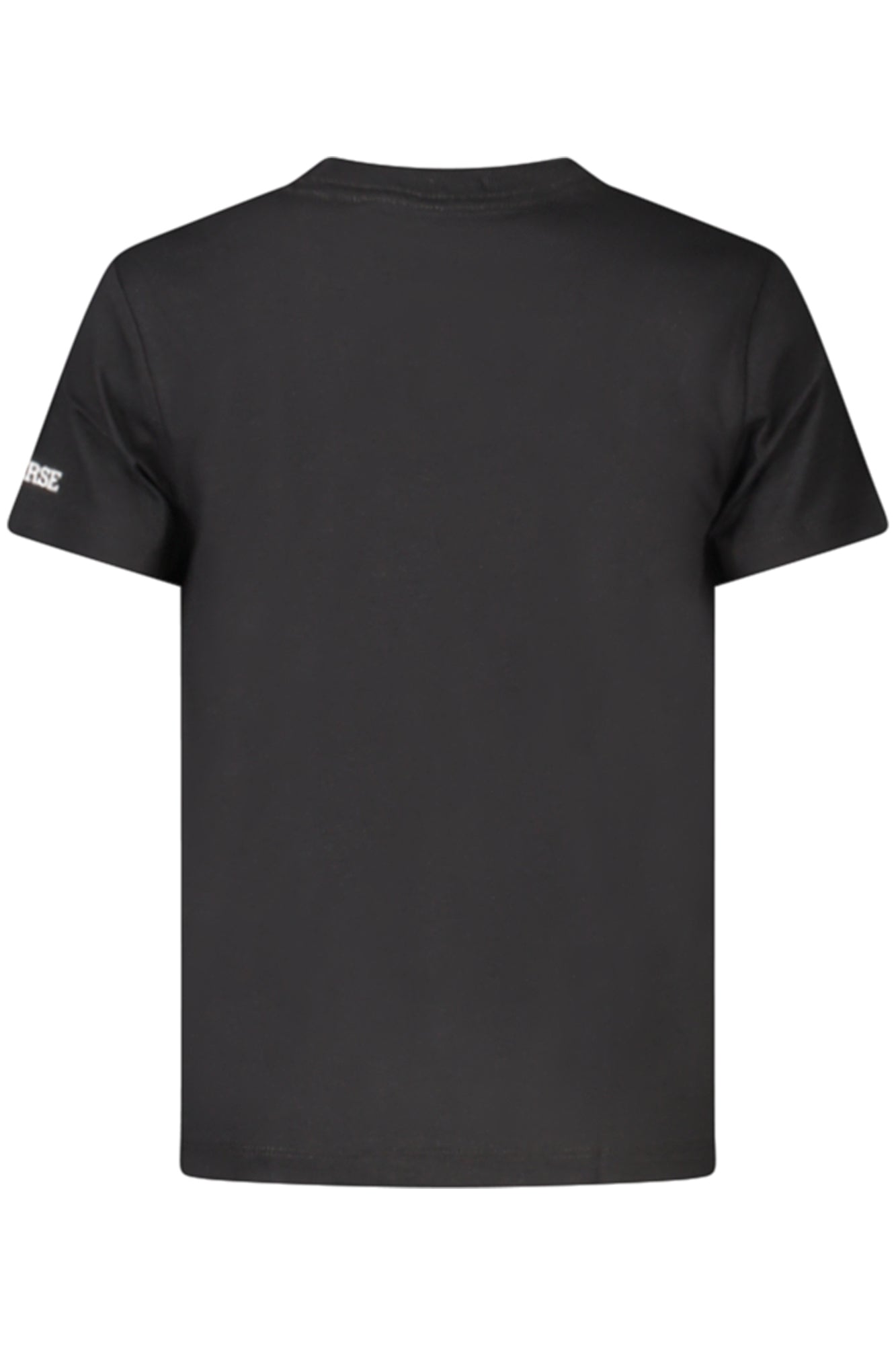 T-SHIRT EM ALGODÃO CONVERSE CRIANÇA PRETA