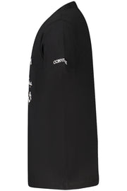 T-SHIRT EM ALGODÃO CONVERSE CRIANÇA PRETA