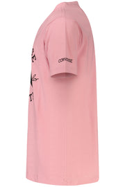 T-SHIRT EM ALGODÃO CONVERSE CRIANÇA ROSA