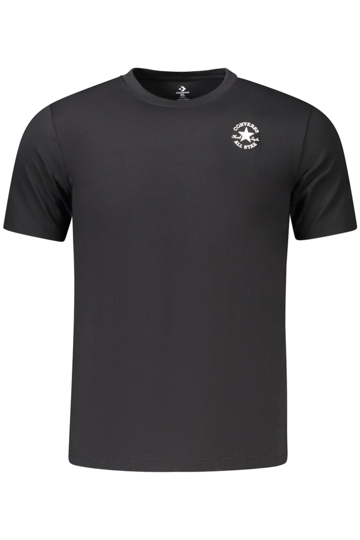 T-SHIRT EM ALGODÃO CONVERSE CRIANÇA PRETA