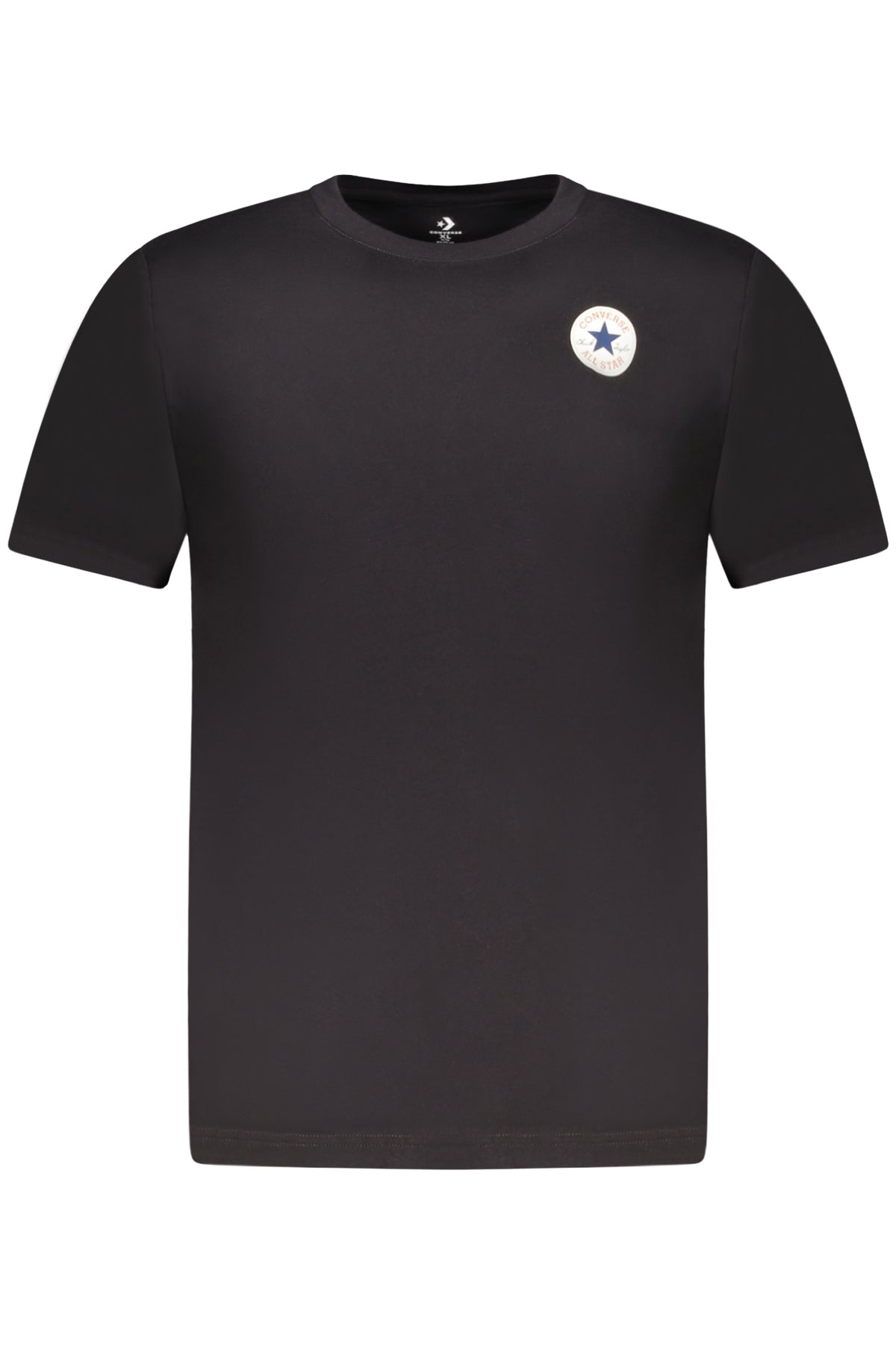 T-SHIRT EM ALGODÃO CONVERSE CRIANÇA PRETA