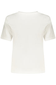 T-SHIRT EM ALGODÃO CONVERSE MULHER BRANCA