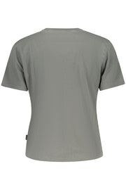 T-SHIRT EM ALGODÃO CONVERSE MULHER CINZENTA