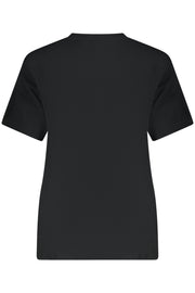 T-SHIRT EM ALGODÃO CONVERSE MULHER PRETA