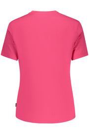 T-SHIRT EM ALGODÃO CONVERSE MULHER ROSA