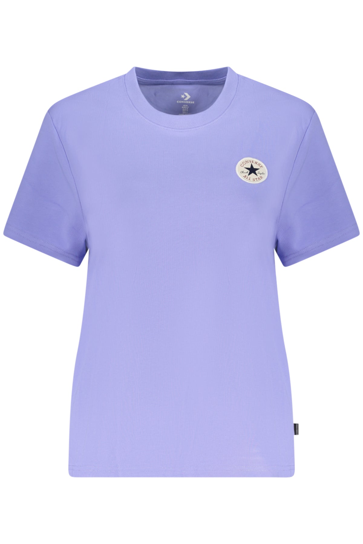 T-SHIRT EM ALGODÃO CONVERSE MULHER ROXA